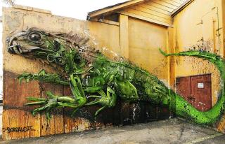 Criar animais com lixo: Big Trash Animals de Artur Bordalo